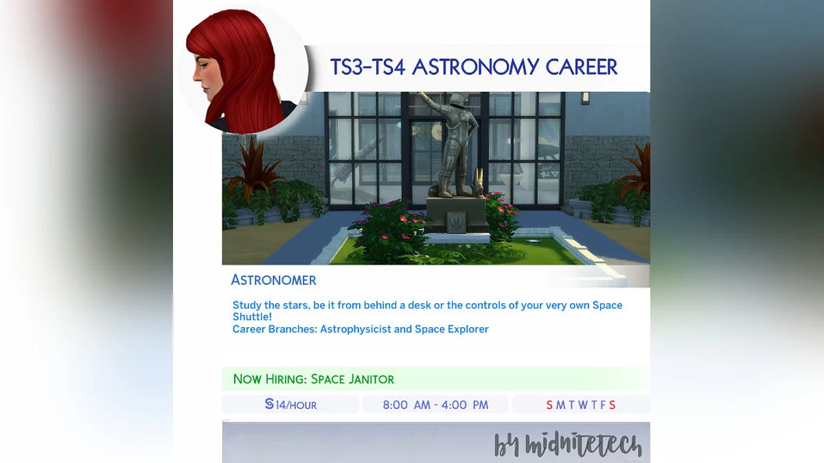 The Sims 4 — Astronomy career