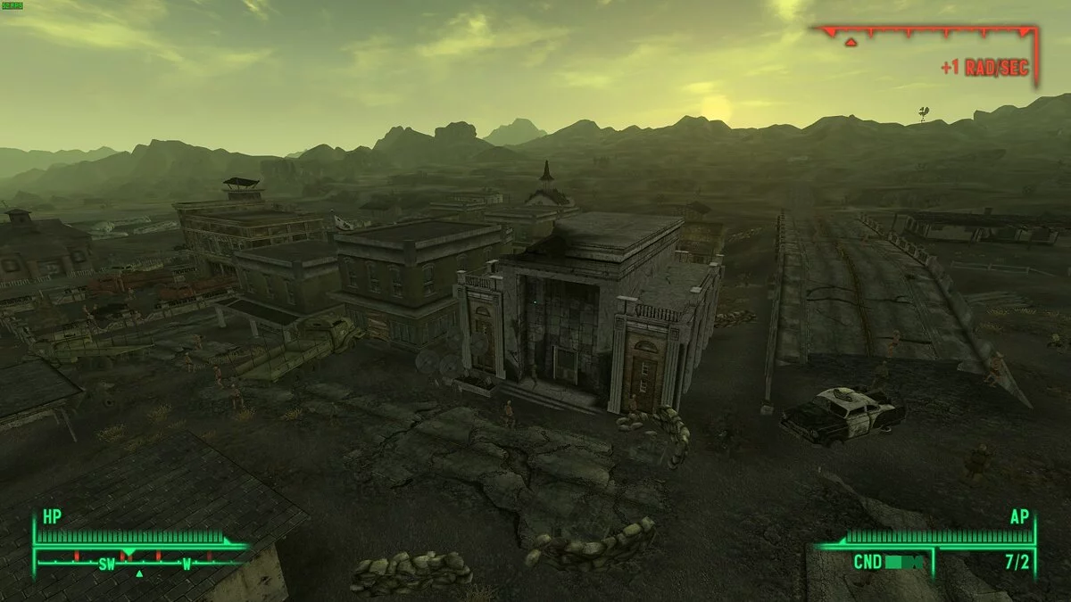 Fallout: New Vegas — Searchlight - camp of the dead