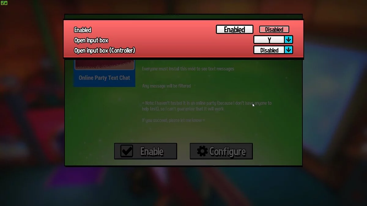 A Hat in Time — Текстовий чат