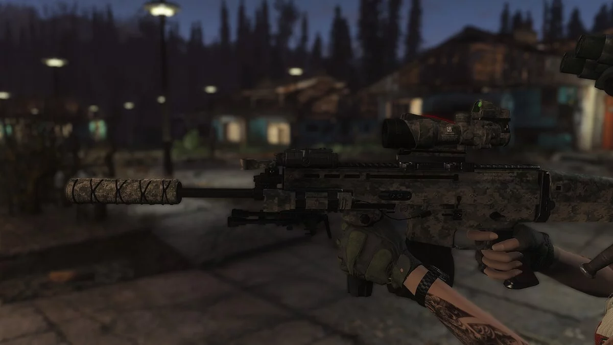 Fallout 4: Game of the Year Edition — fusil mk16