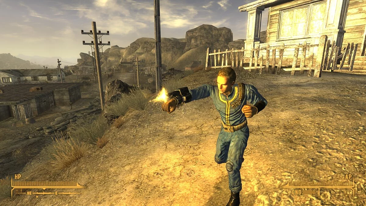 Fallout: New Vegas — Перчатка - пистолет