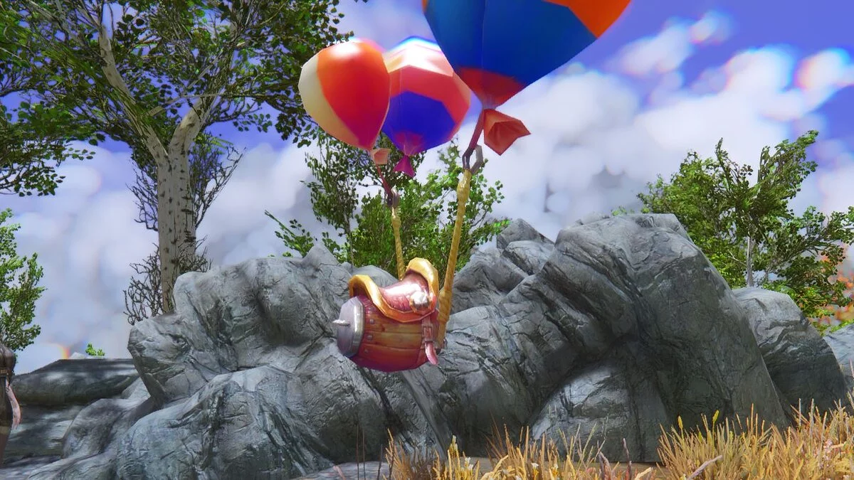 The Elder Scrolls 5: Skyrim Legendary Edition — Бочка с шарами вместо лошади