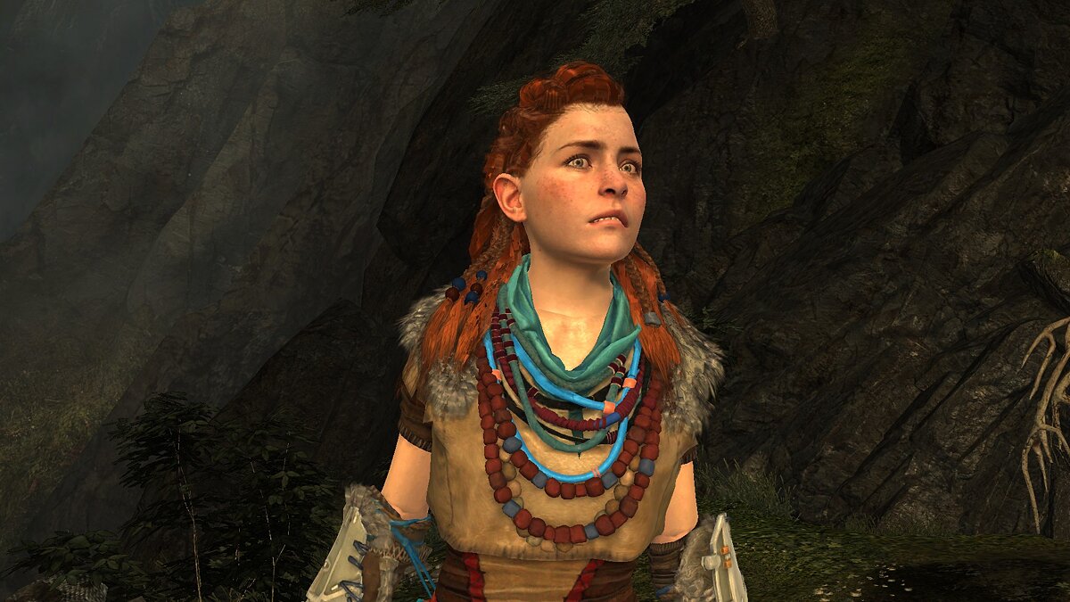 Tomb Raider — Aloy instead of Lara