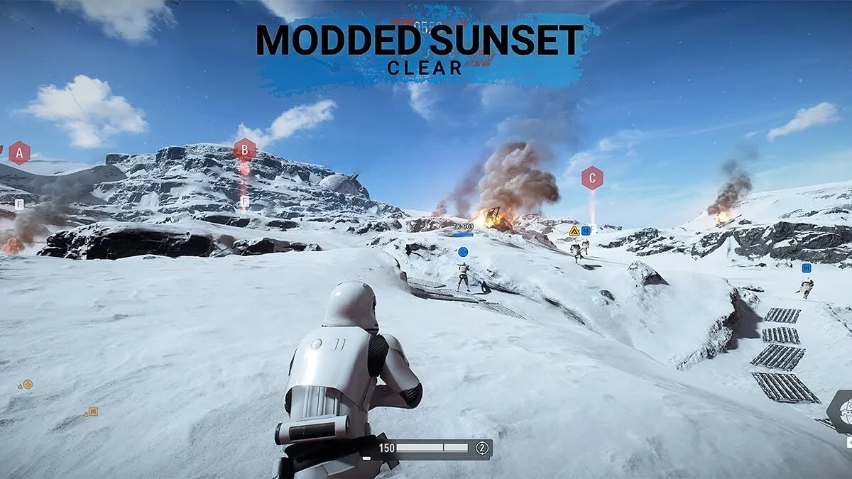 Star Wars: Battlefront 2 — Hoth Map Improvement