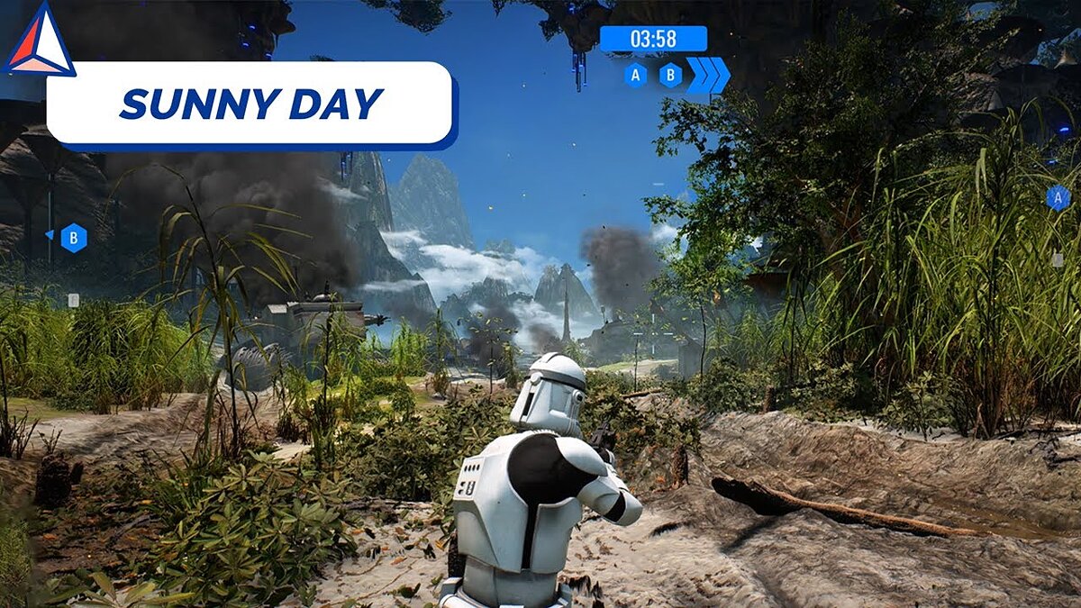 Star Wars: Battlefront 2 — Improved map of Kashyyyk