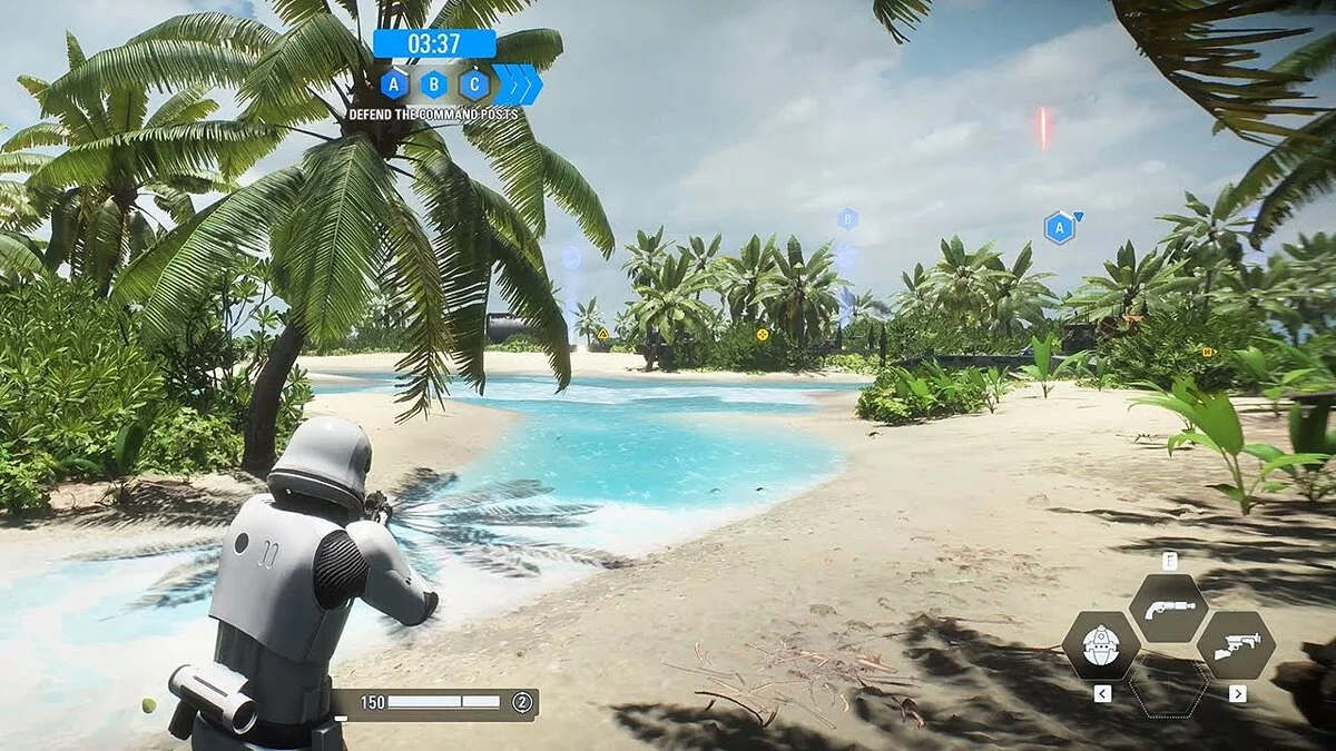 Star Wars: Battlefront 2 — Scarif Map Improvement