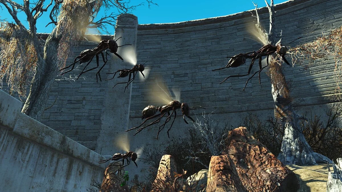 Fallout 4: Game of the Year Edition — Reduced insect buzzing