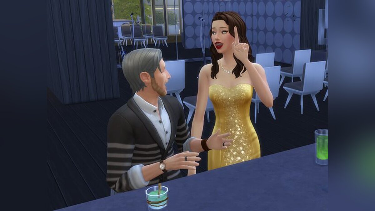 The Sims 4 — Life goal and character trait - gold digger