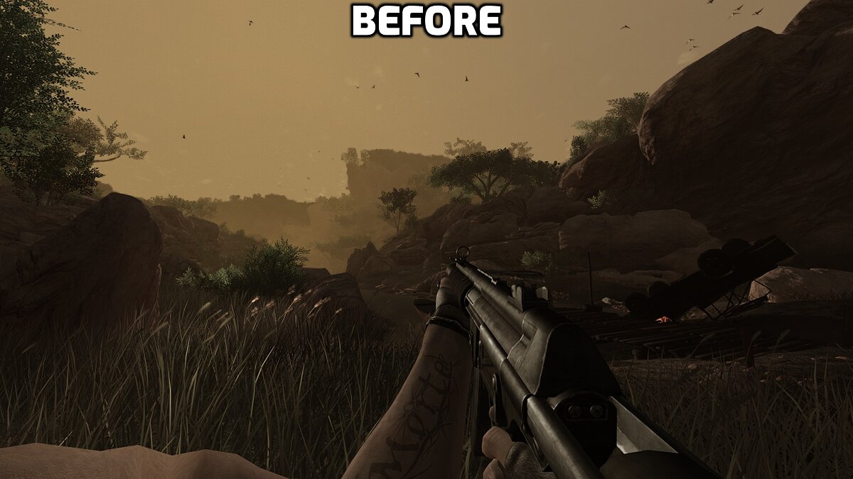 Far Cry 2 — Improved graphics and effects