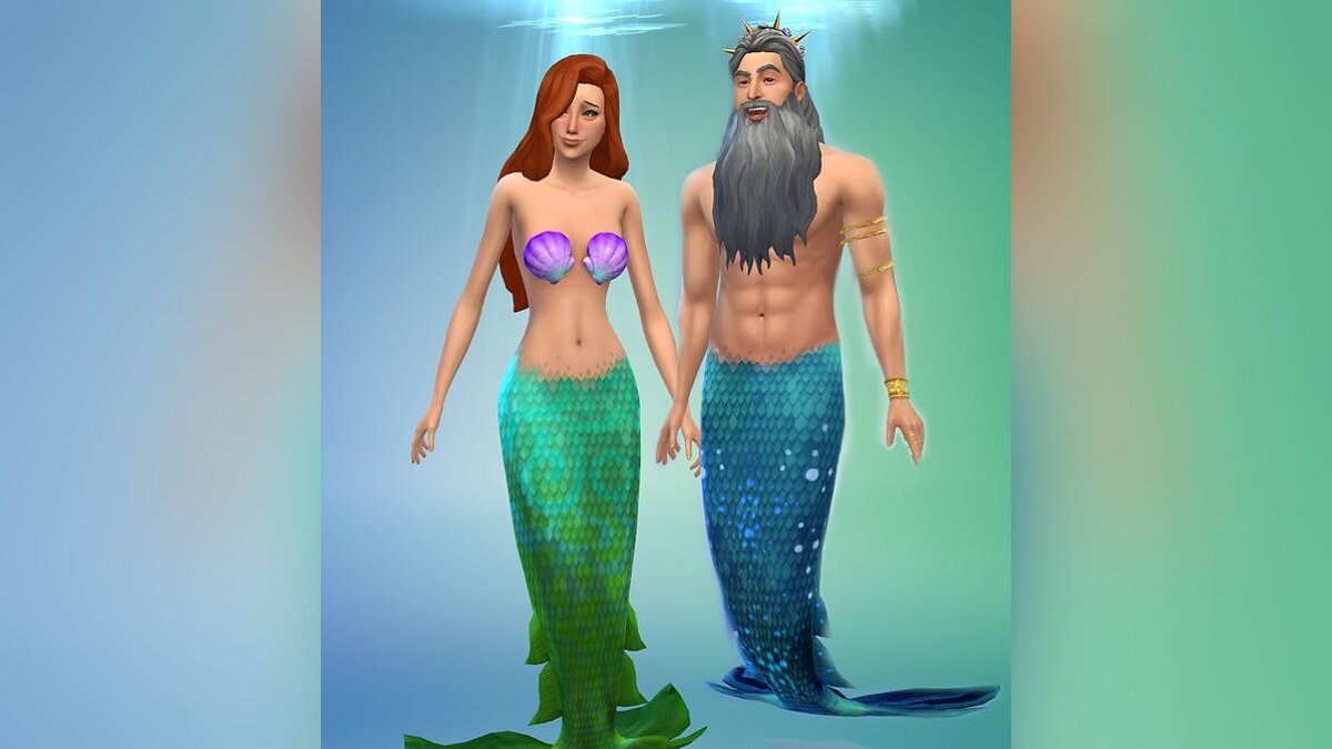 The Sims 4 — Trait: Hates people (for mermaids)