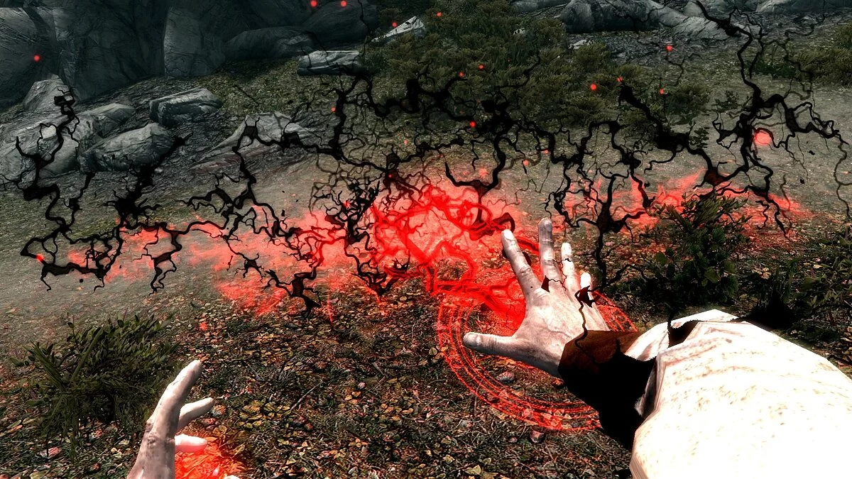 Elder Scrolls 5: Skyrim Special Edition — Заклинание алый шторм