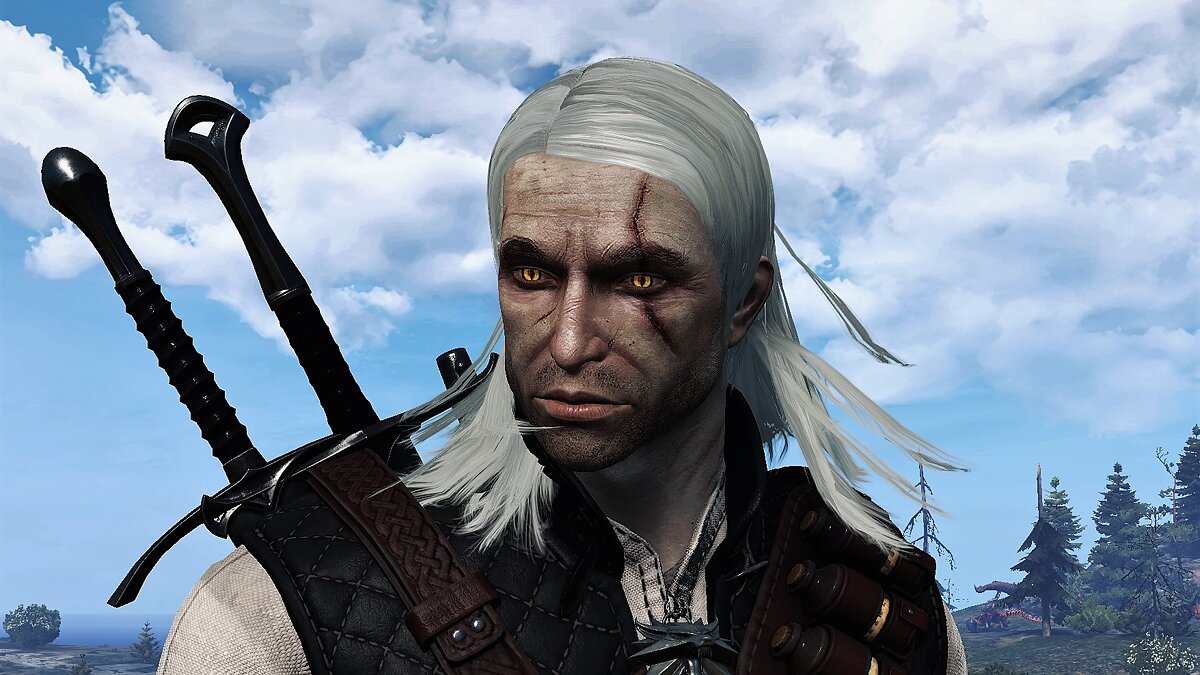 The Witcher 3: Wild Hunt — Geralt's appearance from the first part