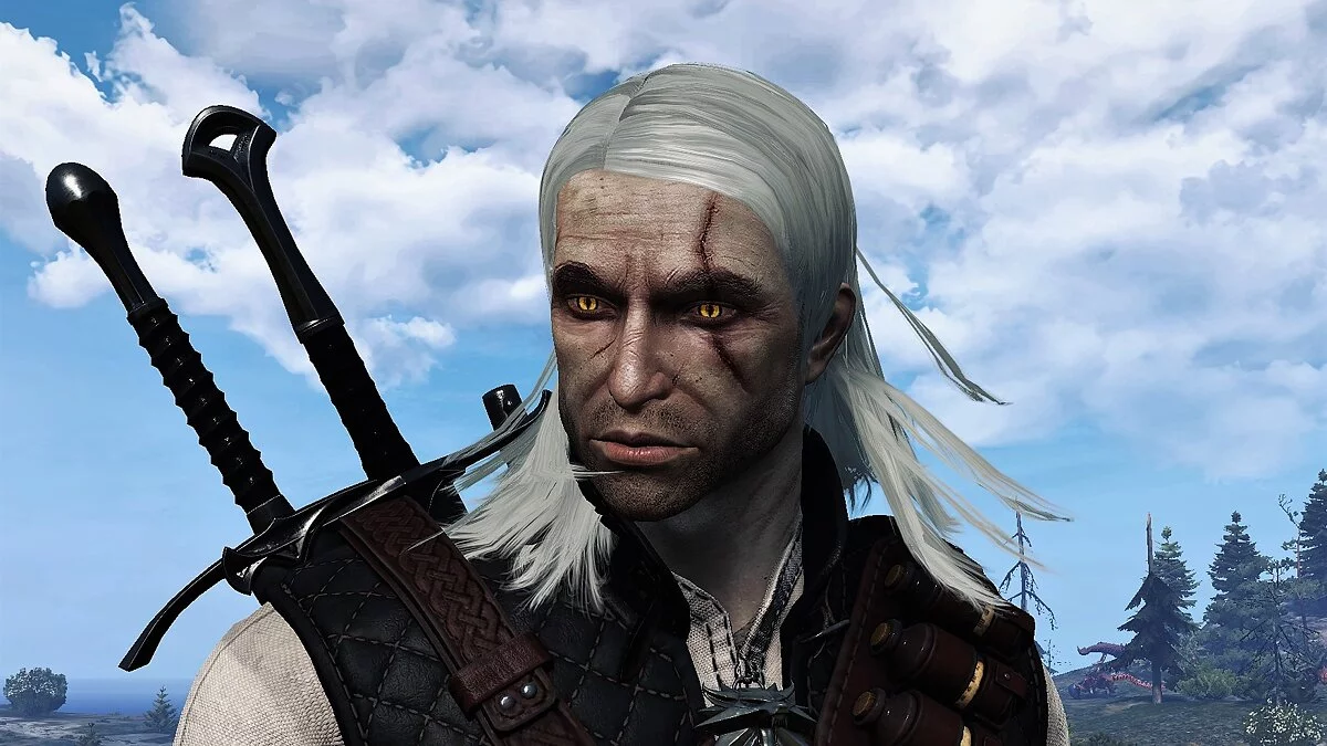 The Witcher 3: Wild Hunt — La aparición de Geralt desde la primera parte.