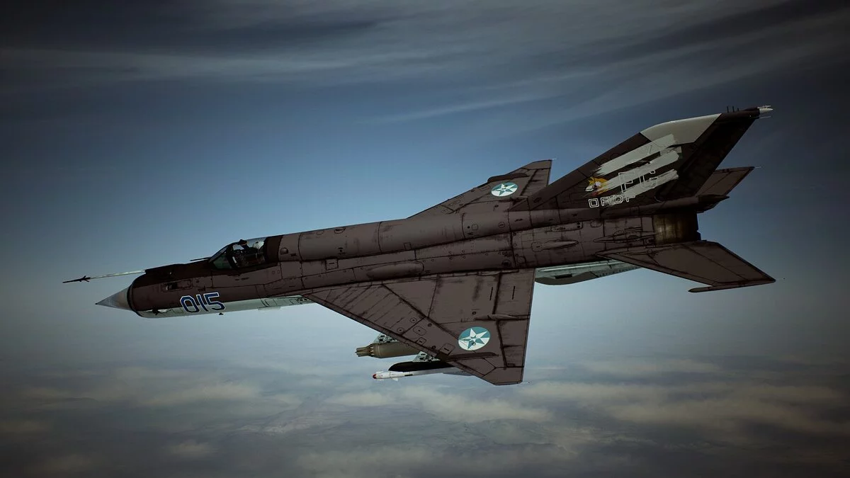 Ace Combat 7: Skies Unknown — New livery for the MiG-21