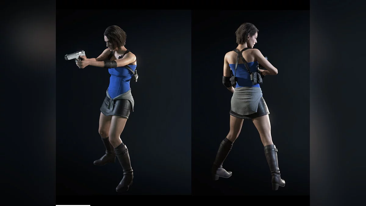 Resident Evil 3 — Классический костюм Джилл старой школы