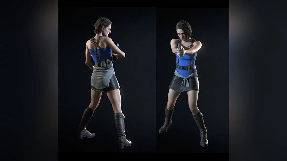 Resident Evil 3 — Классический костюм Джилл старой школы