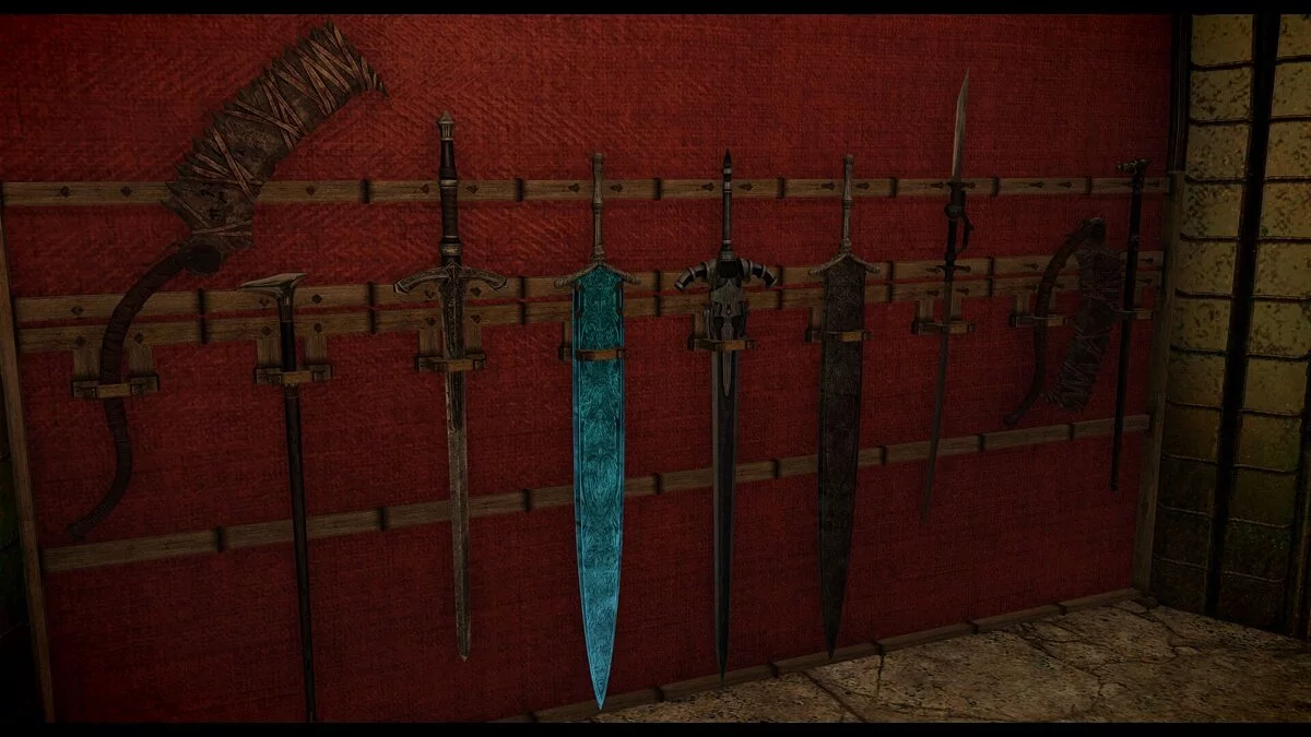 Elder Scrolls 5: Skyrim Special Edition — Зброя з Bloodborne та Dark Souls