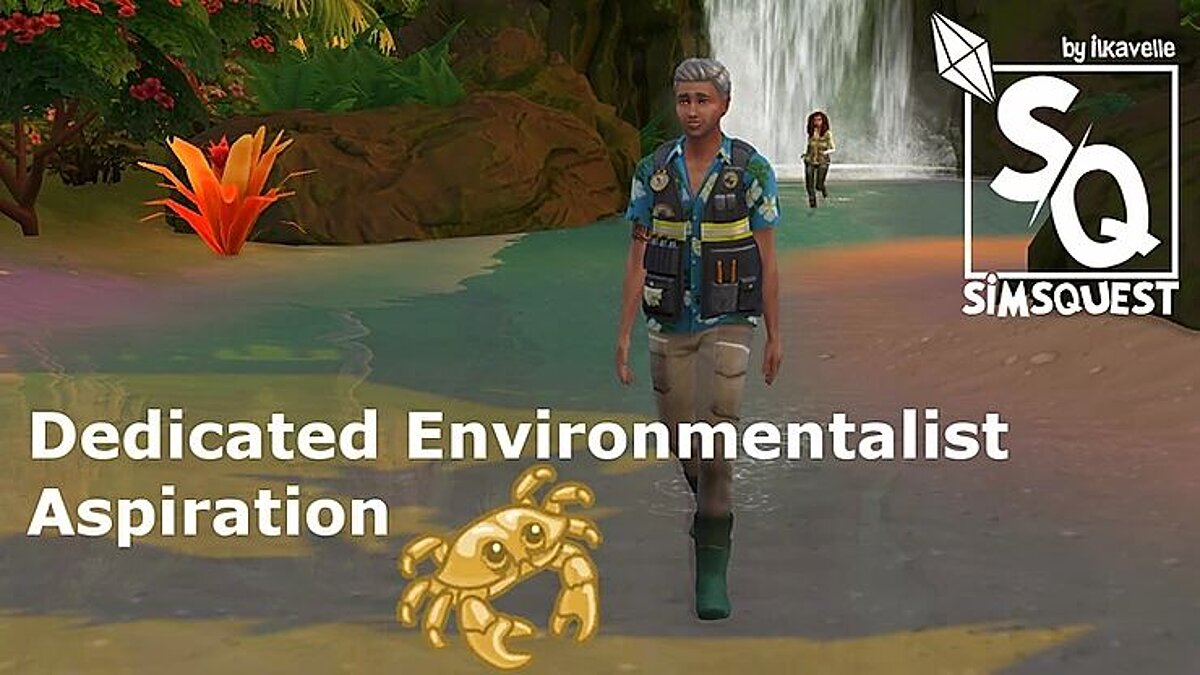 The Sims 4 — Life goal - environmentalist (07/02/2020)