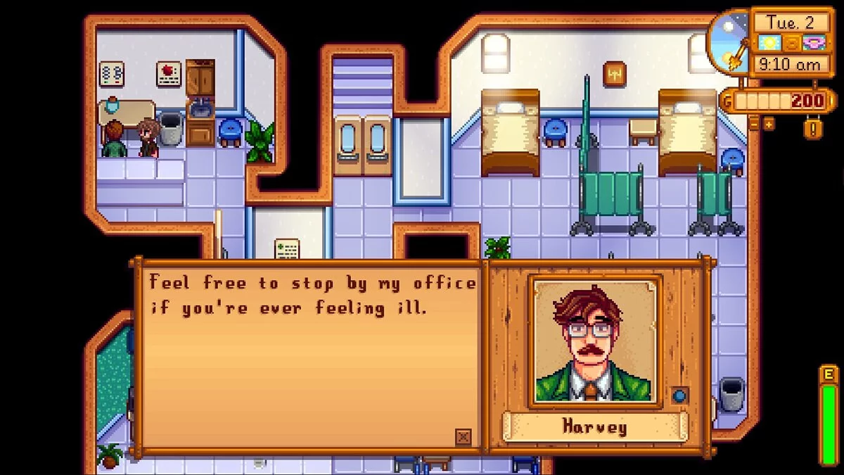 Stardew Valley — Nuevos retratos de Harvey