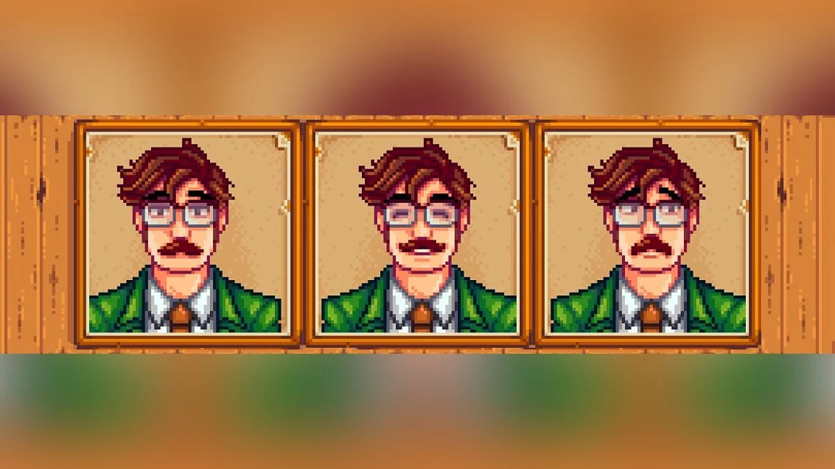 Stardew Valley — Новые портреты Харви