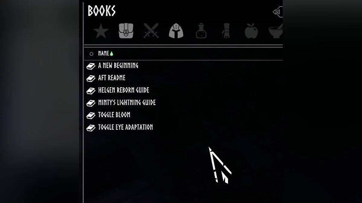 Elder Scrolls 5: Skyrim Special Edition — Состаренный курсор