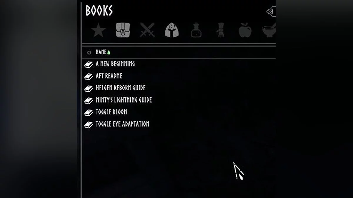 Elder Scrolls 5: Skyrim Special Edition — Состаренный курсор