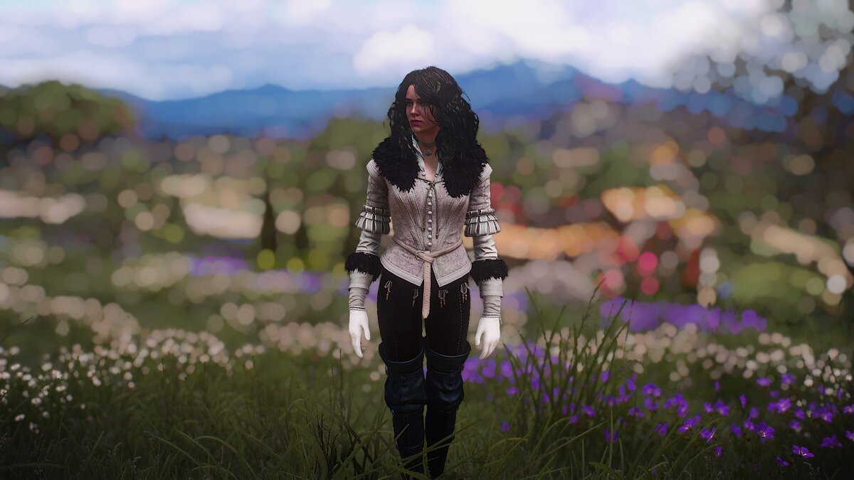 The Witcher 3: Wild Hunt - Complete Edition — White top for Yennefer