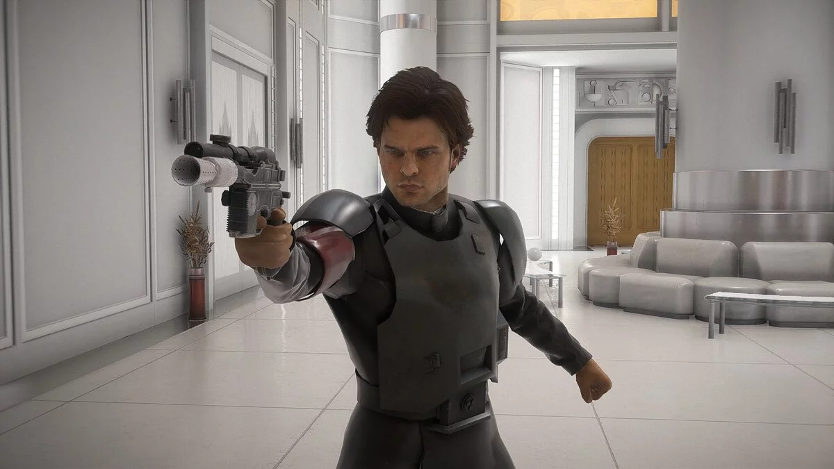 Star Wars: Battlefront 2 — Khan disfrazado de soldado del pantano