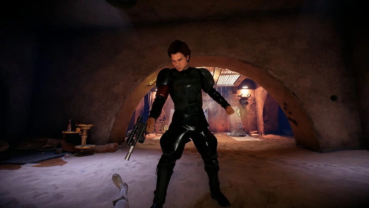 Star Wars: Battlefront 2 — Хан в костюме болотного штурмовика