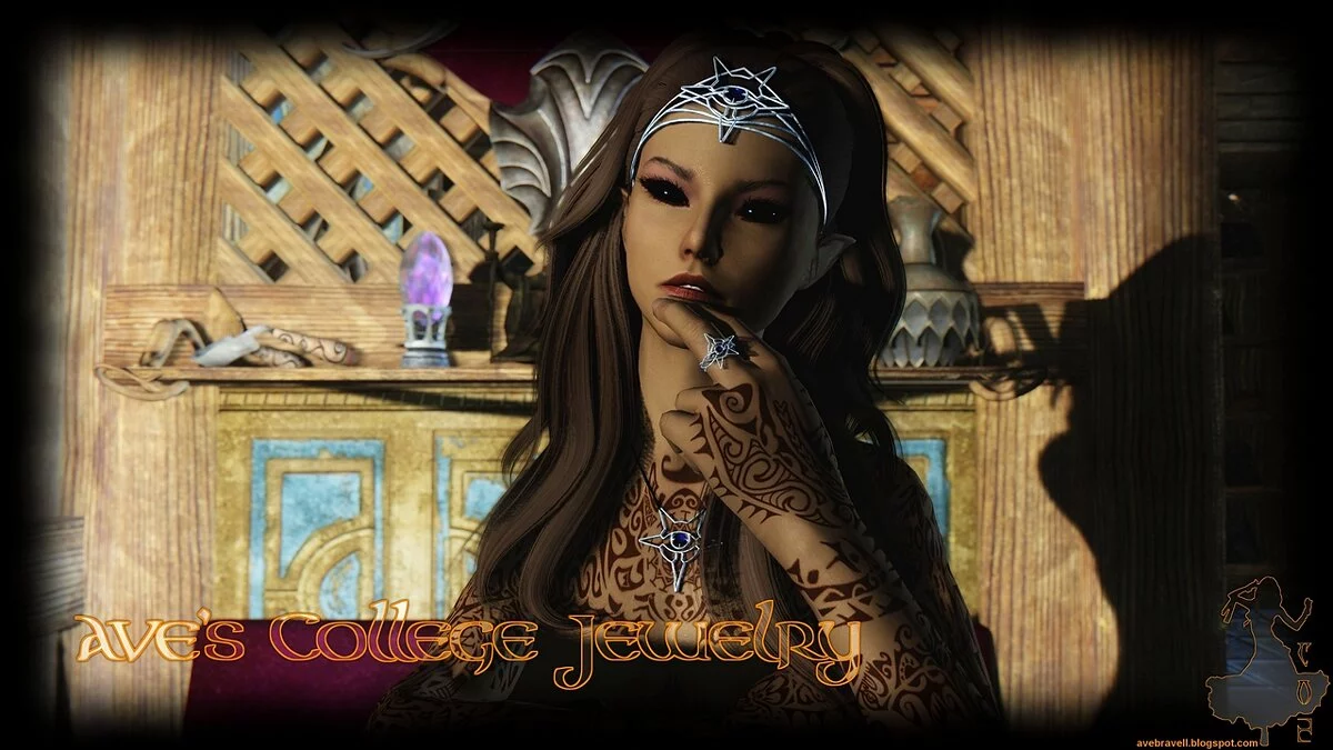 The Elder Scrolls 5: Skyrim Legendary Edition — Улучшенные украшения коллегии магов