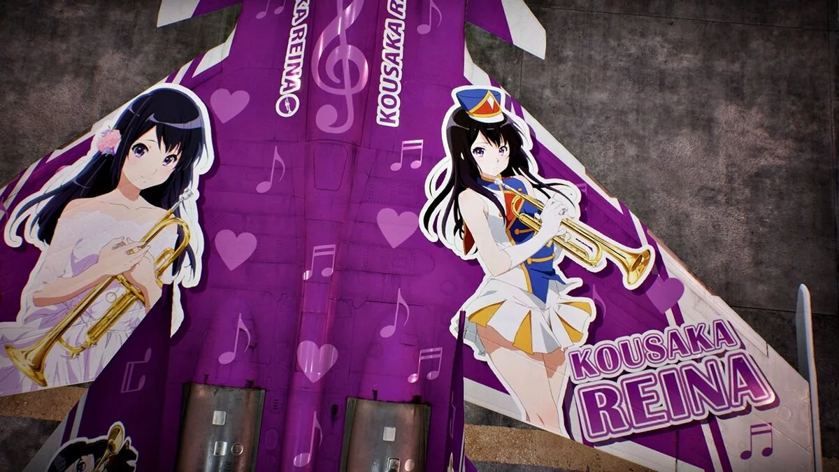 Ace Combat 7: Skies Unknown — Розмальовка аніме для Су-37