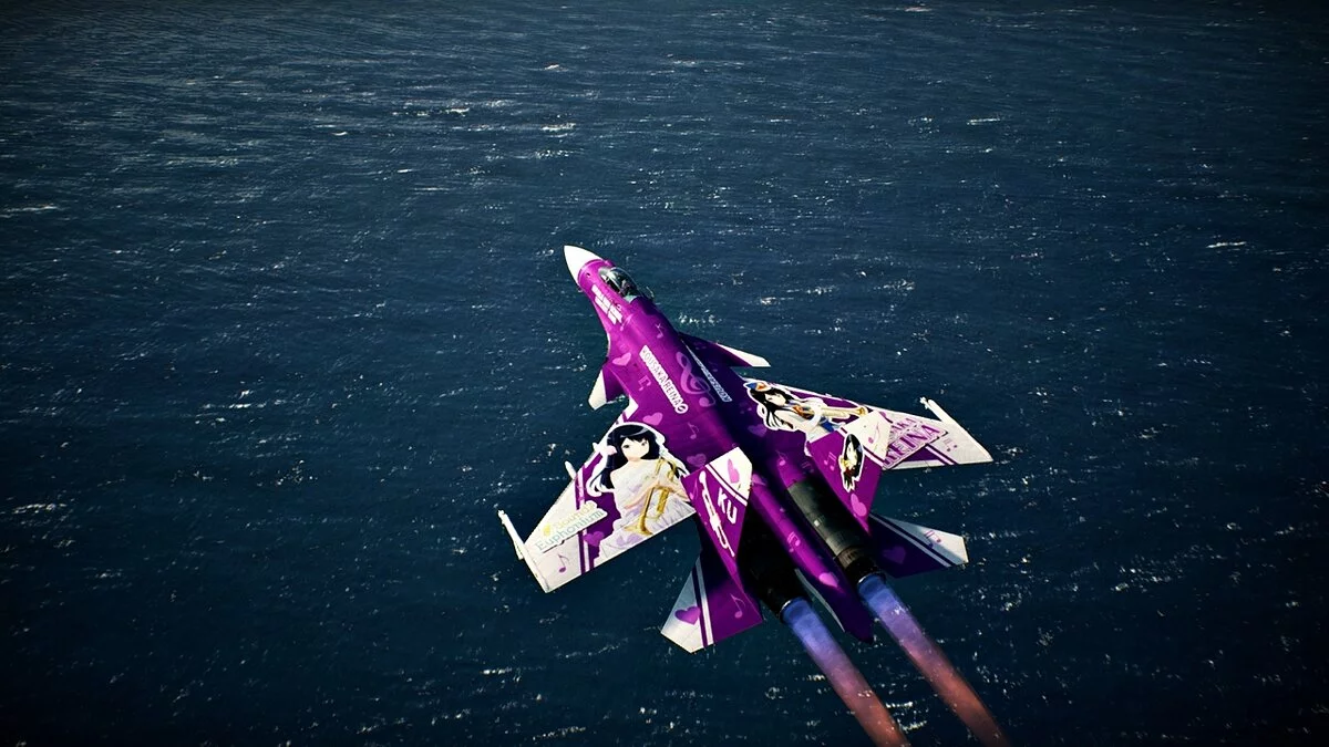 Ace Combat 7: Skies Unknown — Розмальовка аніме для Су-37