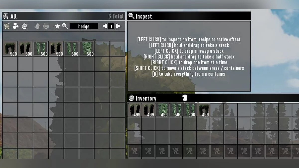 7 Days to Die — Живые изгороди