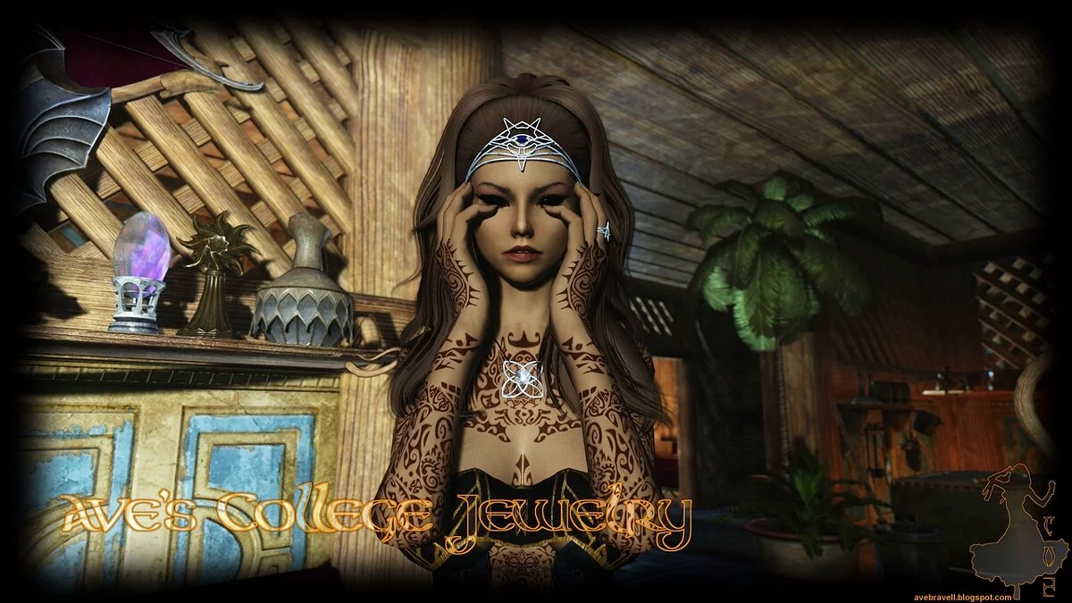 Elder Scrolls 5: Skyrim Special Edition — Улучшенные украшения коллегии магов