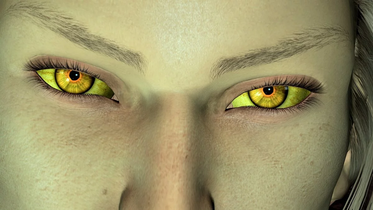 Elder Scrolls 5: Skyrim Special Edition — HD эльфийские глаза