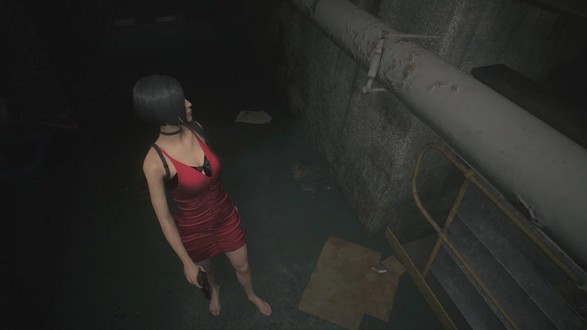 Resident Evil 2 — Ада Вонг без обуви