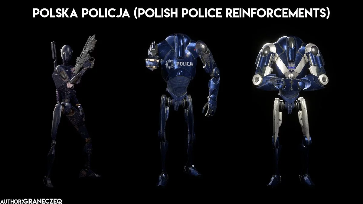 Star Wars: Battlefront 2 — Polish police droids