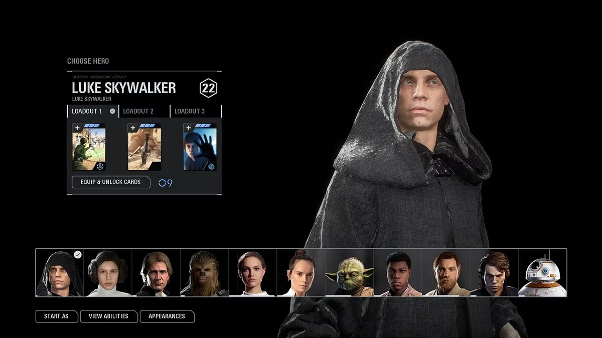 Star Wars: Battlefront 2 — Люк із капюшоном
