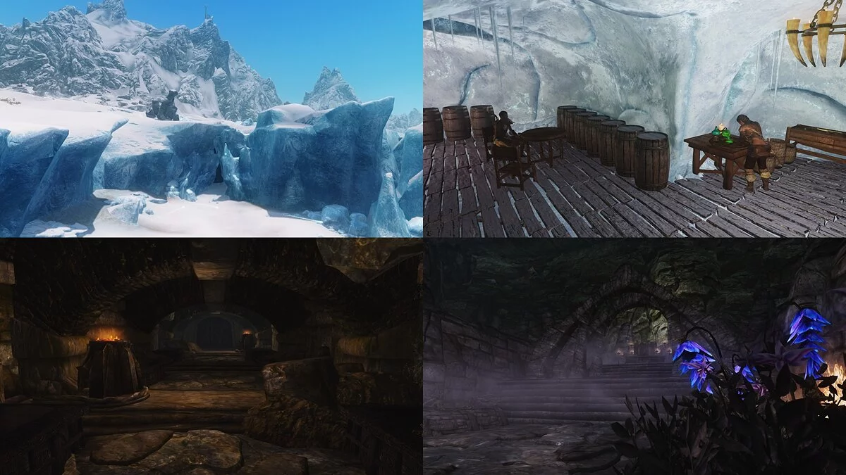 Elder Scrolls 5: Skyrim Special Edition — Новые подземелья