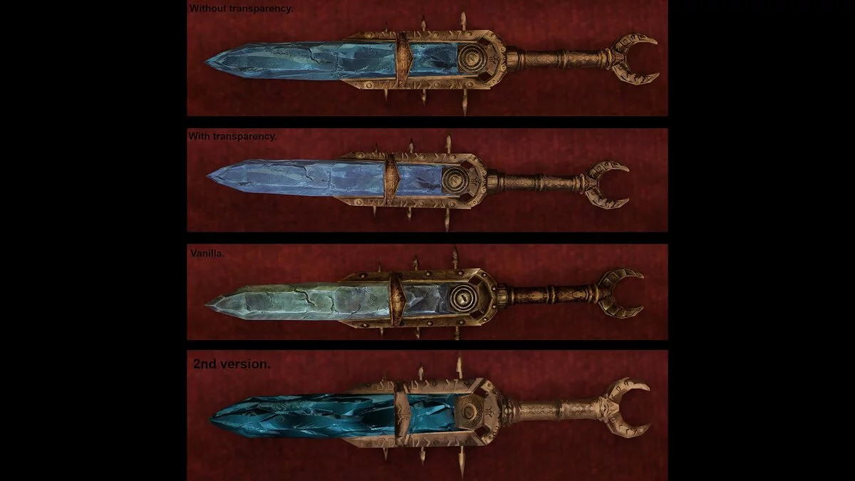 Elder Scrolls 5: Skyrim Special Edition — Меч Кенинг в 4K