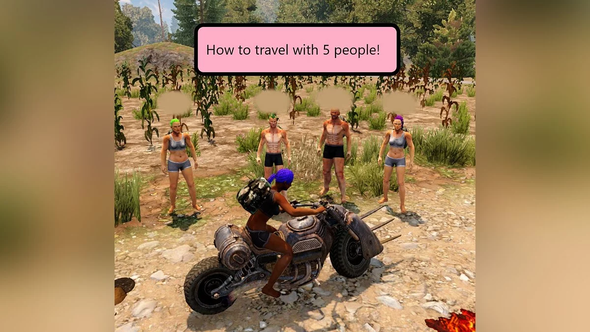 7 Days to Die — Дополнительные сидячие места