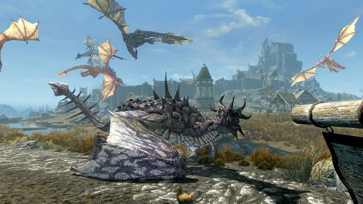 Elder Scrolls 5: Skyrim Special Edition — Больше драконов