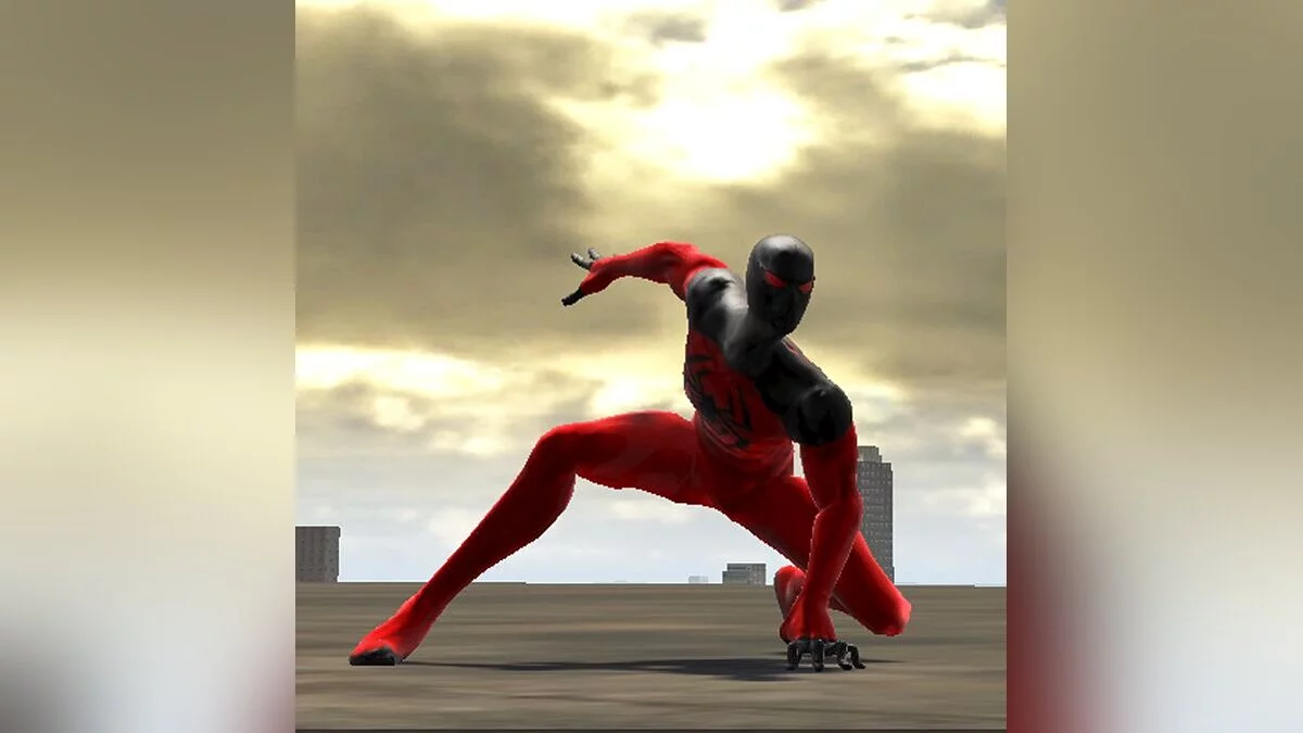 Spider-Man: Web of Shadows (2008) — Scarlet Kaine Suit (Червоний павук Каїн)