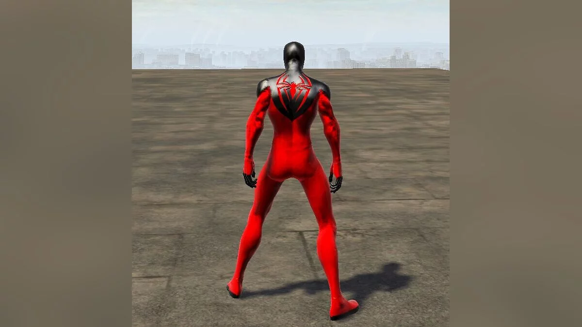 Spider-Man: Web of Shadows (2008) — Scarlet Kaine Suit (Червоний павук Каїн)