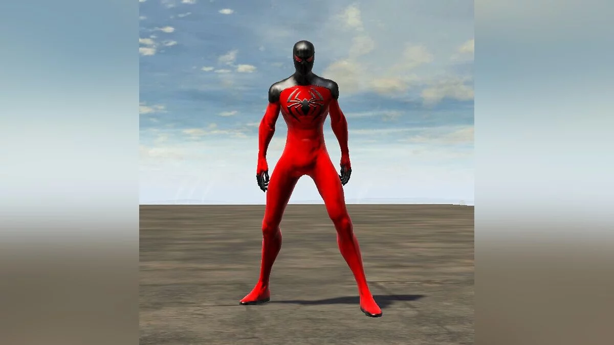 Spider-Man: Web of Shadows (2008) — Scarlet Kaine Suit (Червоний павук Каїн)