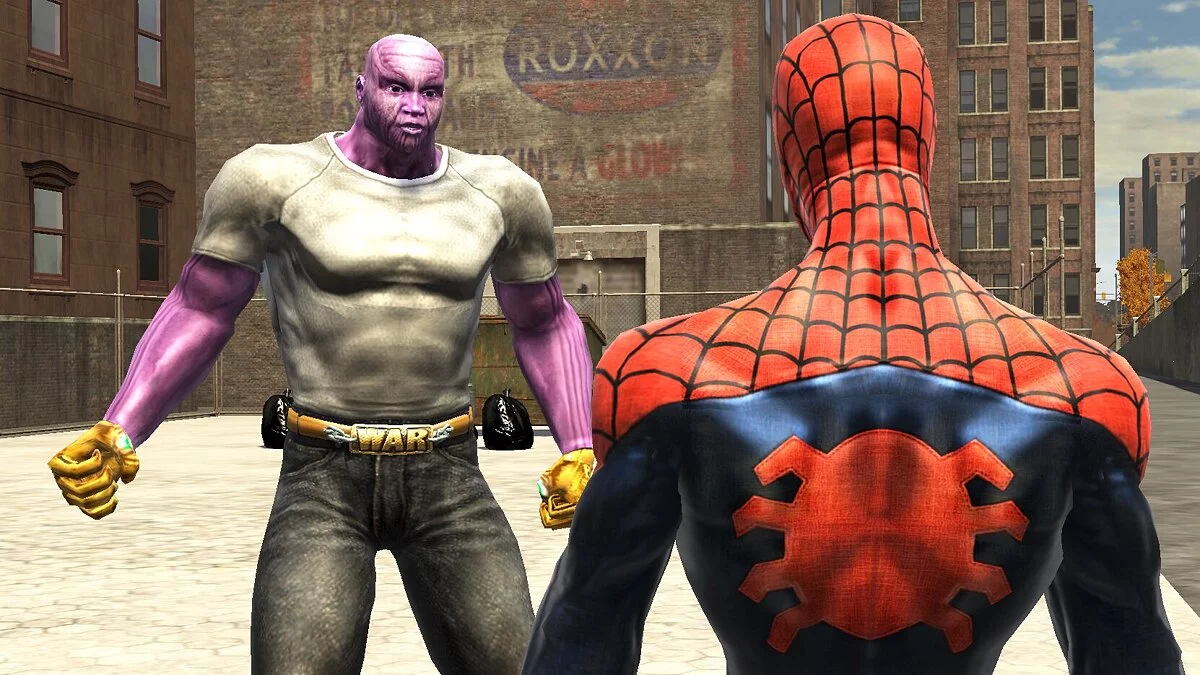 Spider-Man: Web of Shadows (2008) — Thanos (Танос)