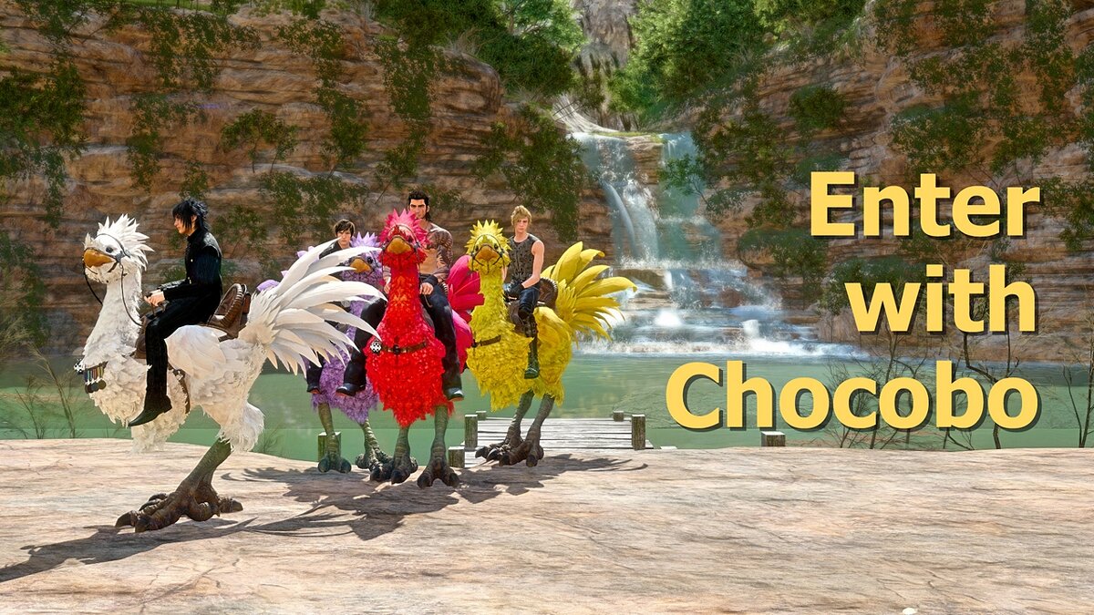 Final Fantasy XV — No need to get off Chocobo