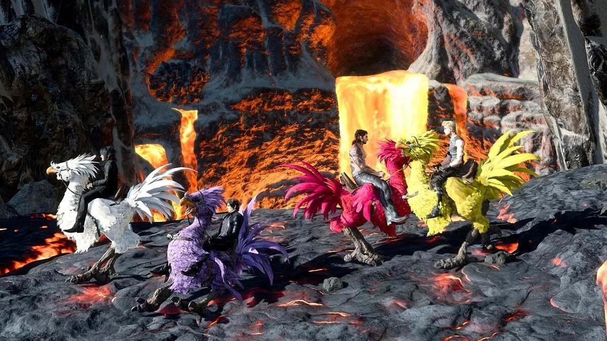 Final Fantasy XV — Не треба злазити з Чокобо