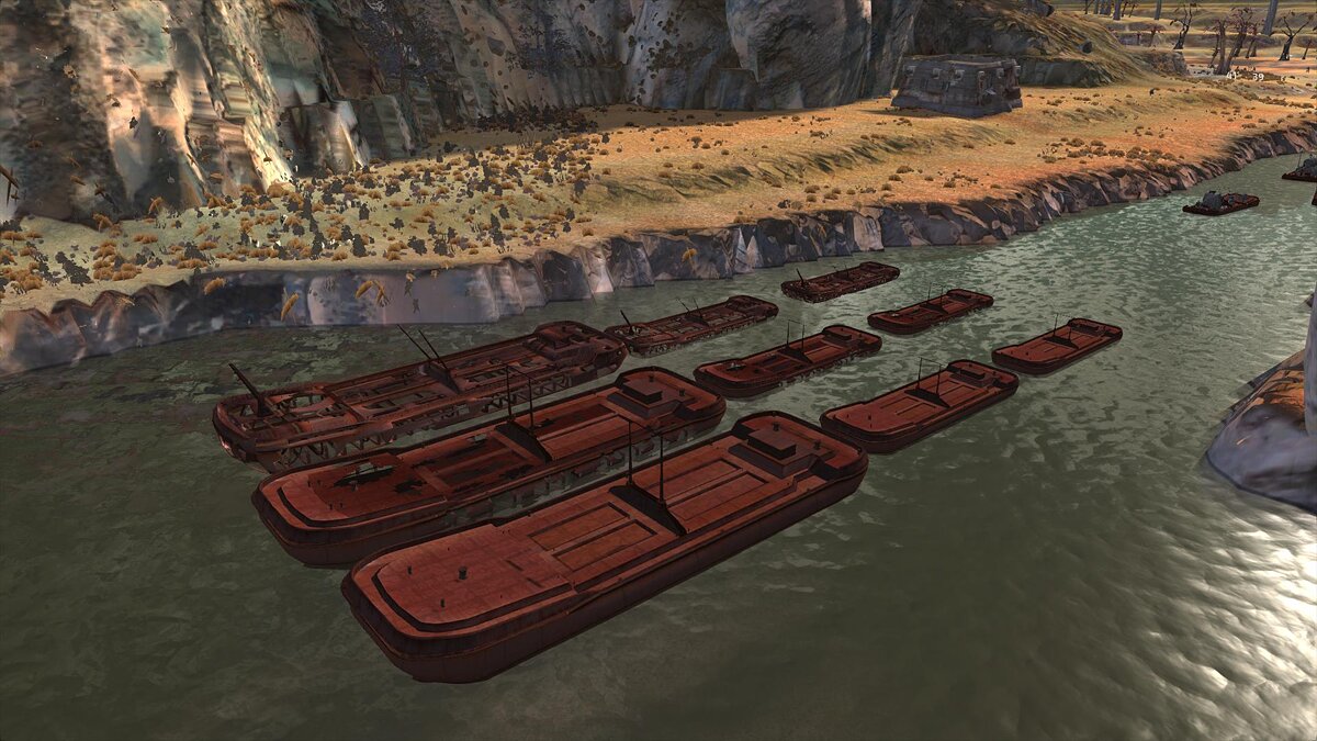 Kenshi — Realistic barges