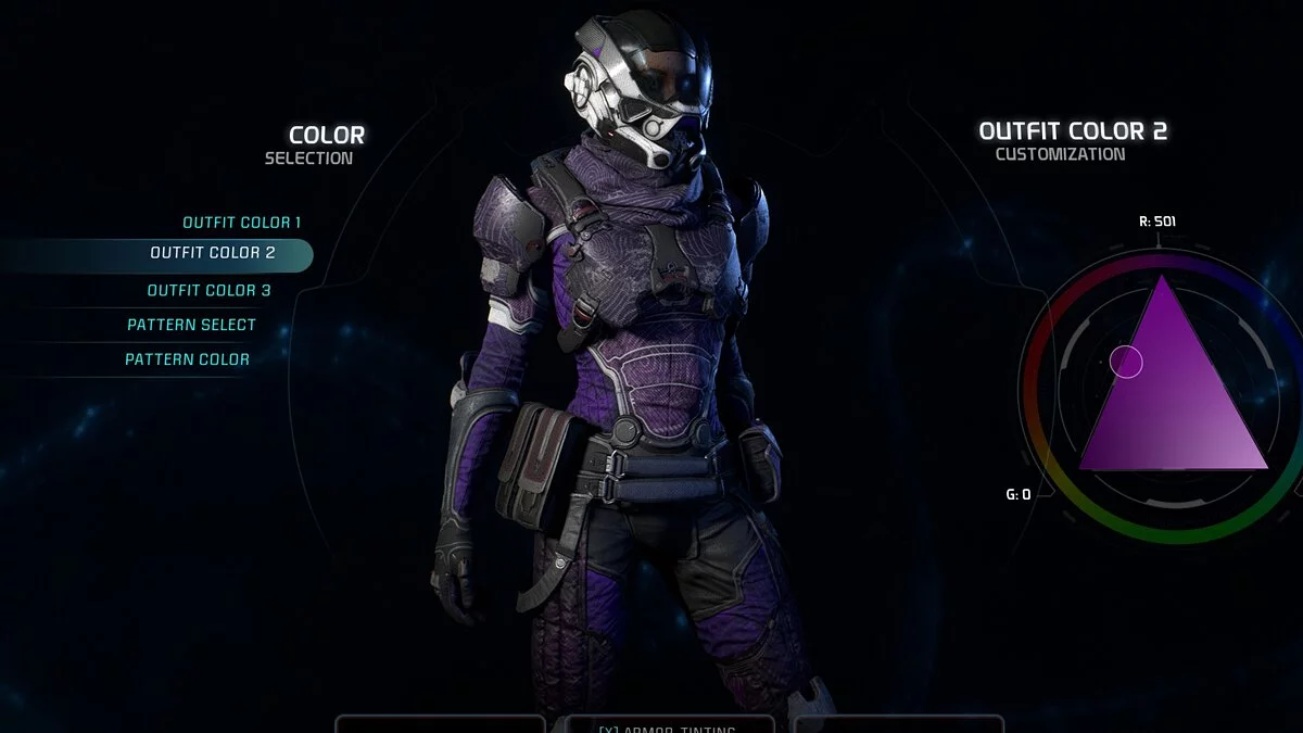 Mass Effect: Andromeda — Quarian armor